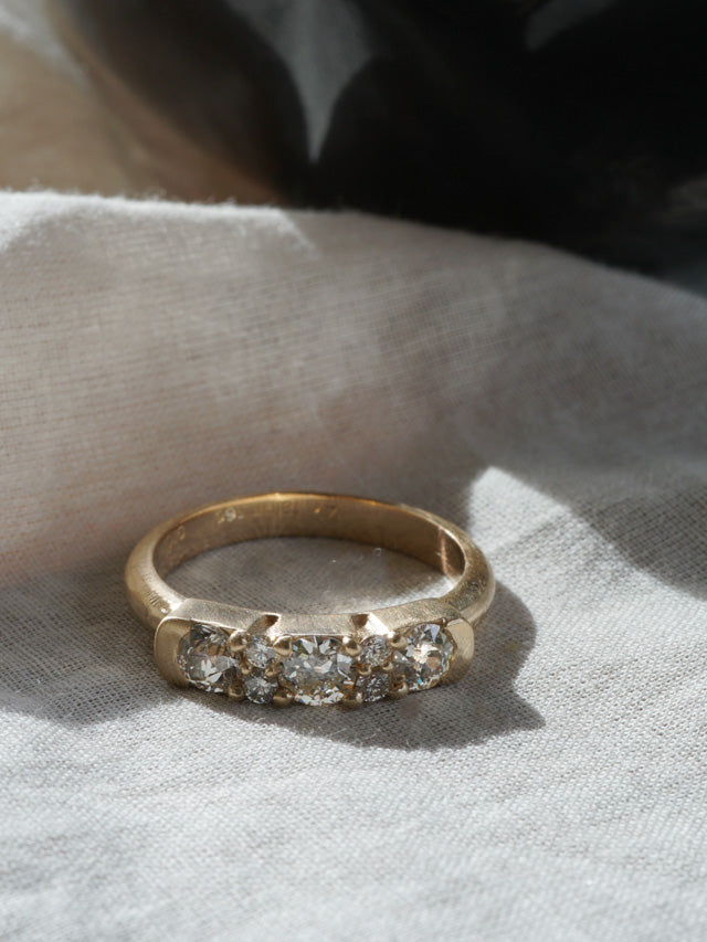 Chrysanthemum Bar Ring