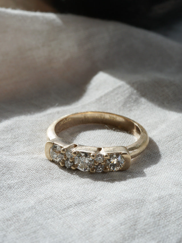 Chrysanthemum Bar Ring