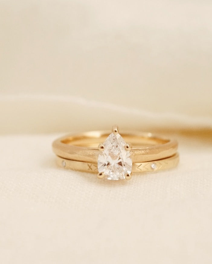 Liquidation — Camellia Solitaire — Pear Diamond