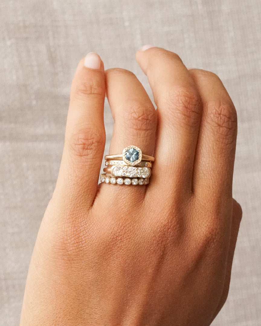 Chrysanthemum Bar Ring
