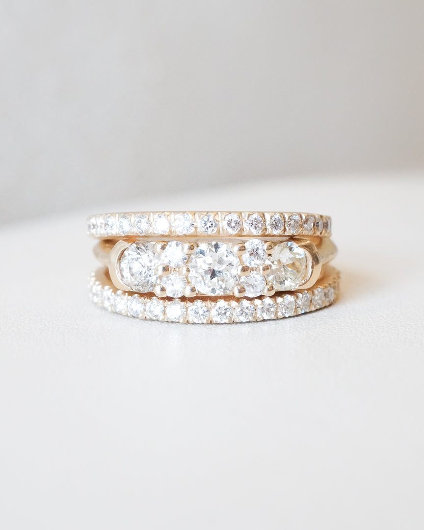 Chrysanthemum Bar Ring