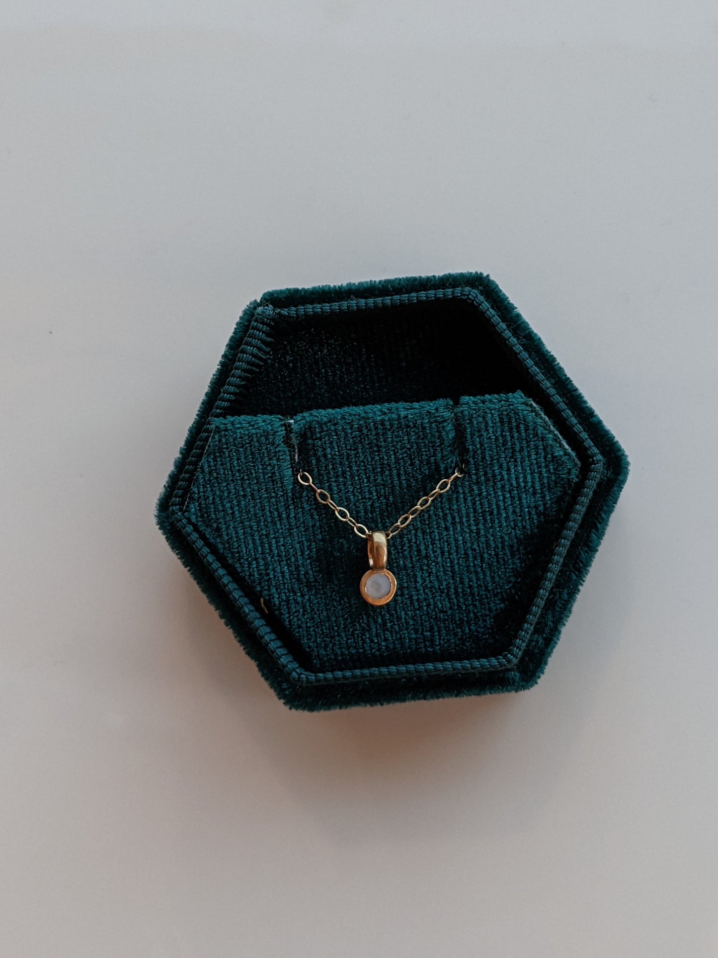 Liquidation — Birthstone Pendant — Mississippi Opal